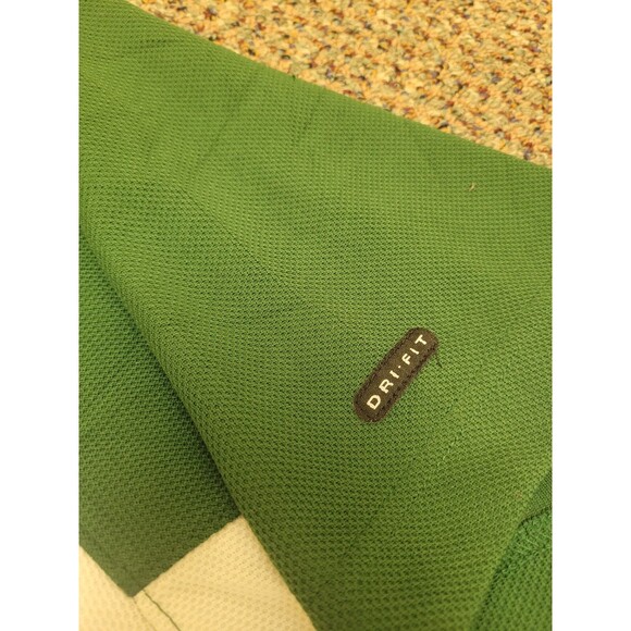 Nike Polo Shirt Team Michigan State University Green Dri-Fit (Men's XL) - Picture 4 of 5